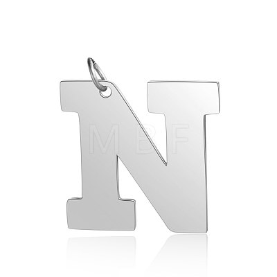 Tarnish Resistant 201 Stainless Steel Pendants STAS-S105-T585S-N-1