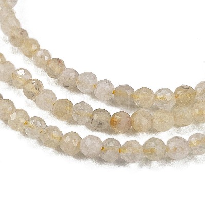 Natural Citrine Beads Strands X-G-H002-A01-01-1