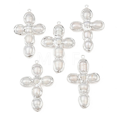 Natural Pearl Big Pendants KK-H516-19P-1
