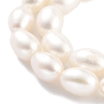 Natural Cultured Freshwater Pearl Beads Strands PEAR-P062-10F-1