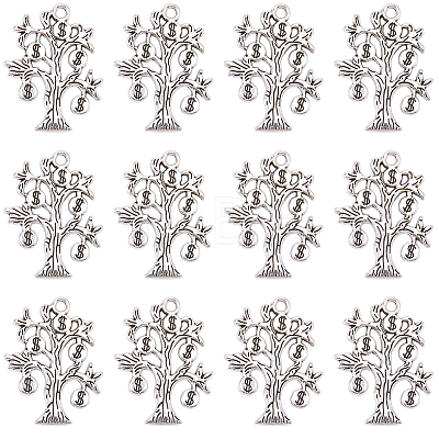 Tibetan Style Alloy Pendants FIND-SC0011-53A-1