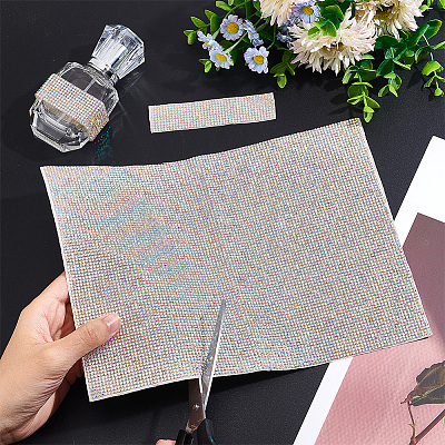 Self-Adhesive Rhinestone Stickers DIY-WH0430-210A-1