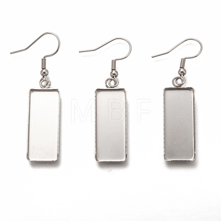 Tarnish Resistant 304 Stainless Steel Earring Hooks STAS-L252-002P-1