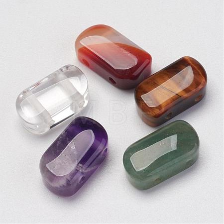Natural Mixed Stone Multi-Strand Links G-P265-1