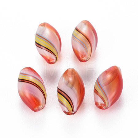 Transparent Handmade Blown Glass Globe Beads GLAA-T012-11-1