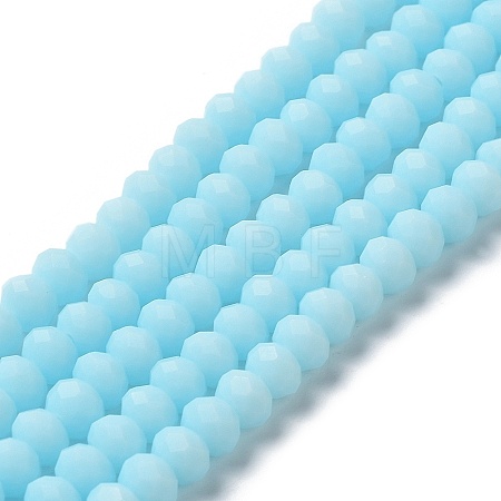 Glass Beads Strands EGLA-A034-P10mm-MD06-1