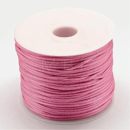 Nylon Satin Rattail Cords NWIR-R025-1.0mm-106-1
