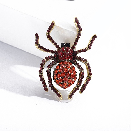 Halloween Alloy Rhinestone Brooch PW-WGC5774-03-1