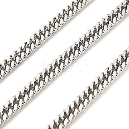 316 Surgical Stainless Steel Cuban Link Chains CHS-B010-01D-P-1