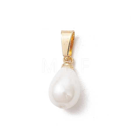 Shell Pearl Pendants PALLOY-JF05370-1