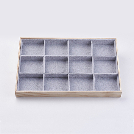 Cuboid Wood Ornament Displays ODIS-K002-01-1