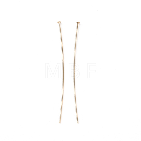 Brass Flat Head Pins KK-WH0058-03D-G02-1