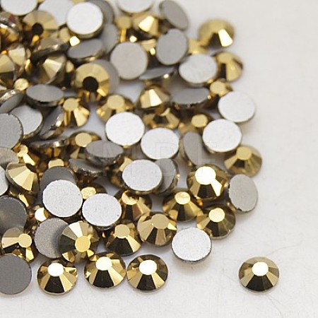 Glass Flat Back Rhinestone RGLA-C002-SS16-567-1