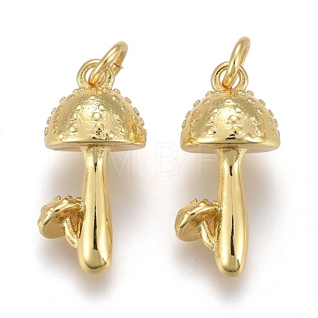 Brass Pendants KK-Z001-01G-1