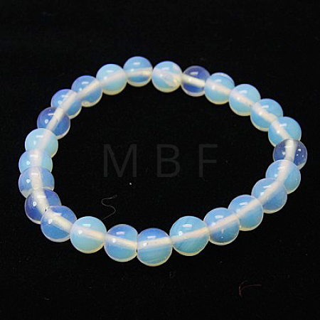 Opalite Stretch Bracelets BJEW-G073-9-1