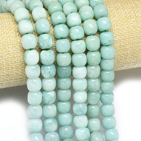 Natural Malaysia Jade Beads Strands G-B165-F14-10x10mm-1