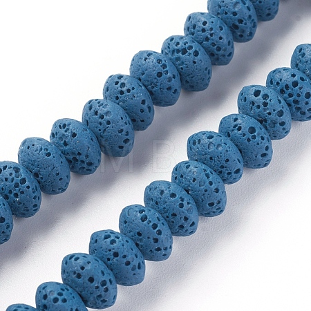 Natural Lava Rock Beads Strands G-F671-01A-05-1