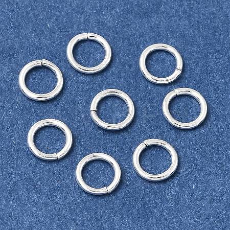 Brass Open Jump Rings KK-CBA1A60-06G-S-1