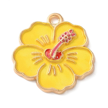 Alloy Enemal Pendants AL-CBAFB12-02A-1