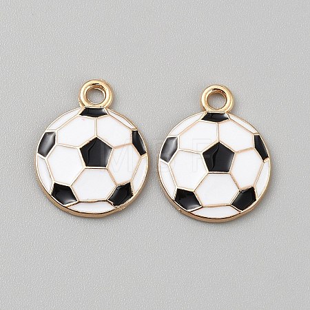Alloy Enamel Pendants LS-FIND-WH20025-12G-01-1