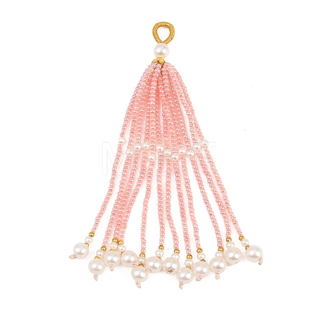 Transparent Glass & Plastic Beads Big Pendants GLAA-B038-01E-1
