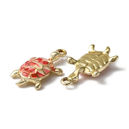 Alloy Enamel Pendants FIND-WH0129-32E-1