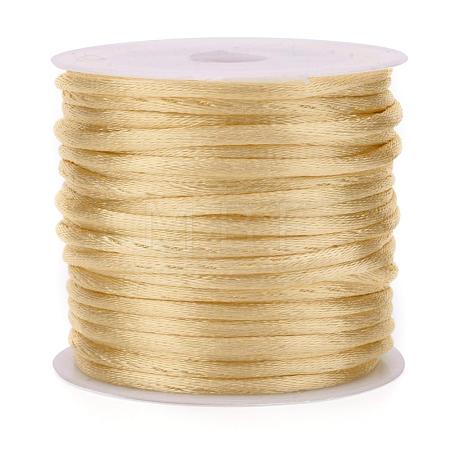 Nylon Satin Rattail Cords NWIR-L006-1mm-17-1