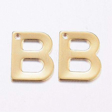 304 Stainless Steel Charms STAS-P141-B-1