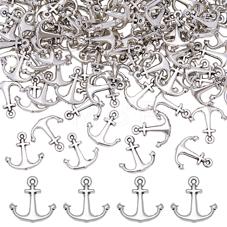 150Pcs Tibetan Style Alloy Charms TIBEP-ME0001-20-1