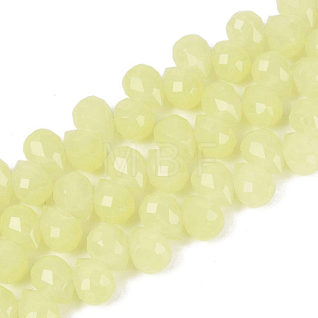 Imitation Jade Glass Beads Strands GLAA-Q116-01A-A04-1