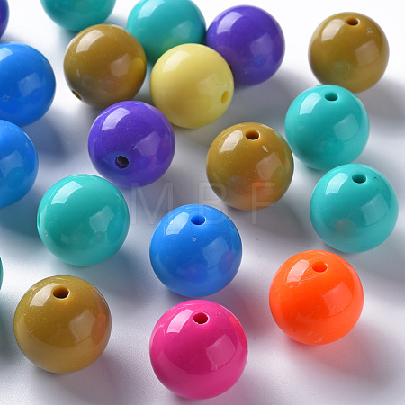 Opaque Acrylic Beads MACR-S370-C20mm-M2-1