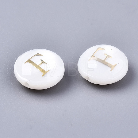 Natural Freshwater Shell Beads SHEL-S266-12F-1
