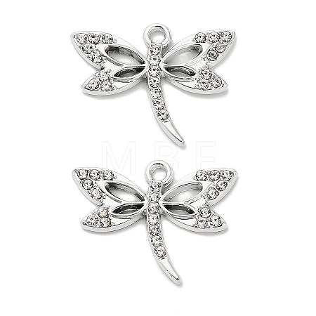Alloy Crystal Pendants FIND-I043-05B-1