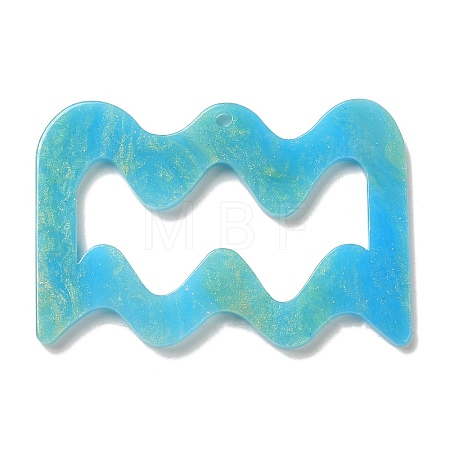 Acrylic Keychain Pendants SACR-S608-04I-01-1
