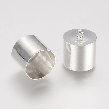 Brass Cord Ends KK-D219-12x8-S-1