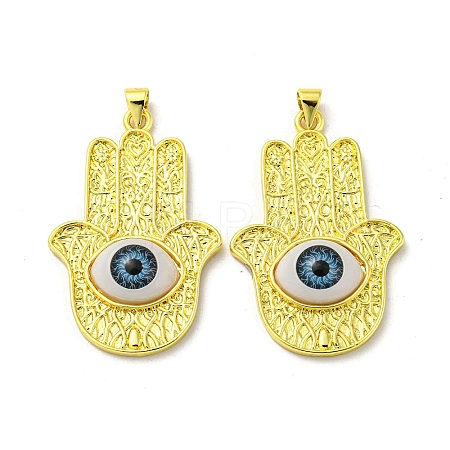 Real 18K Gold Plated Brass Pendants KK-L209-001G-05-1