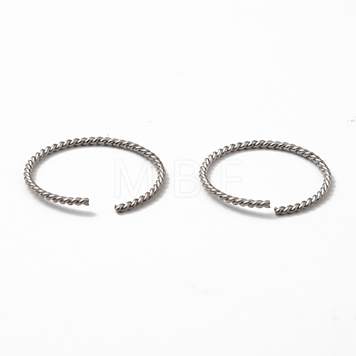 304 Stainless Steel Open Jump Rings STAS-L262-36A-P-1