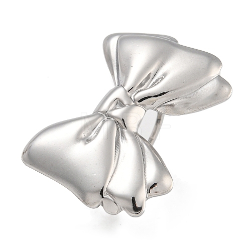 304 Stainless Steel Ring for Women RJEW-U014-15P-1