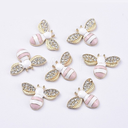 Alloy Enamel Cabochons X-ENAM-WH0047-44A-1