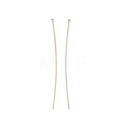 Brass Flat Head Pins KK-WH0058-03D-G02-1