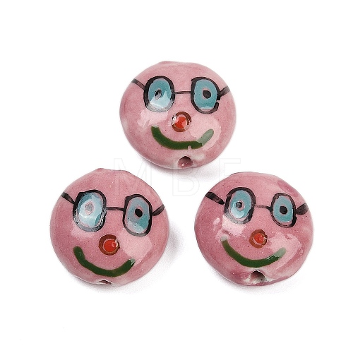 Handmade Porcelain Beads PORC-I029-08D-1