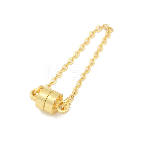 Rack Plating Brass Magnetic Clasps KK-A224-22G-1