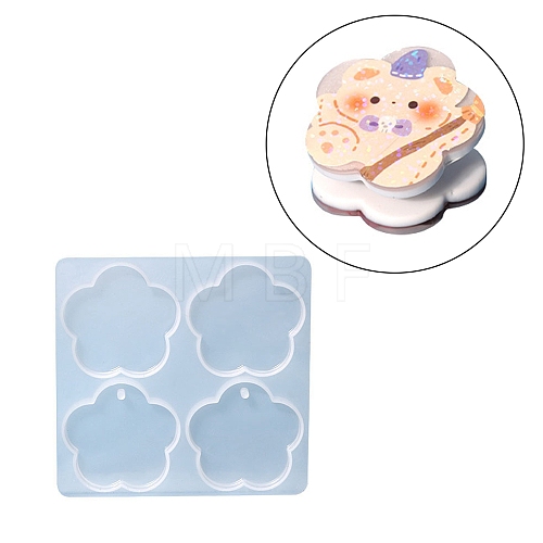 DIY Ornaments for Clips Silicone Molds DIY-C061-01H-1