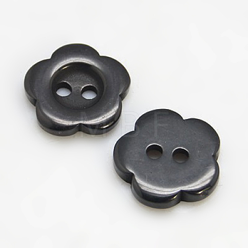 Resin Buttons RESI-D031-12mm-02-1