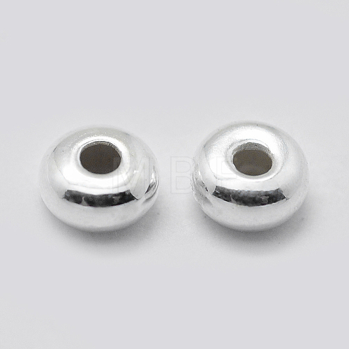 925 Sterling Silver Spacer Beads STER-K171-38S-01-1