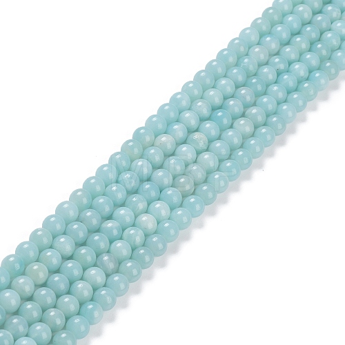 Grade A Natural Amazonite Beads Strands G-C046-01B-1