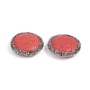 Pearl Fishskin Leather Beads RB-I079-04A-2