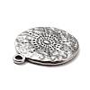 Tarnish Resistant 304 Stainless Steel Pendants Rhinestone Settings STAS-B024-89P-3