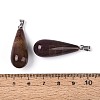 Natural Indian Agate Pendants G-N360-08P-05-3