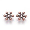 Zinc Alloy Beads Spacers PALLOY-Q062-R-2